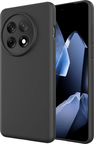 Just in Case Soft Design OnePlus 13R Back Cover Black
