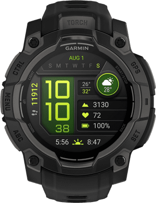 Garmin Instinct 3 45mm Zwart