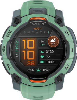 Garmin Instinct 3 45mm Groen