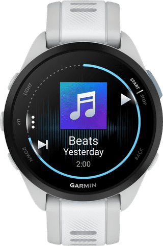 Garmin Forerunner 165 Music Grijs/Wit