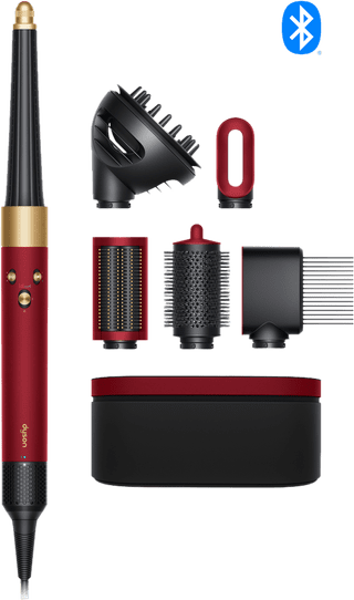 Dyson Airwrap i.d. Curly + Coily Red Velvet/Goud