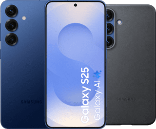 Samsung Galaxy S25 512GB Dark Blue 5G + Samsung Kindsuit Back Cover Black