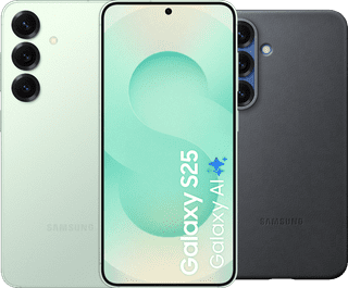 Samsung Galaxy S25 128GB Mint 5G + Samsung Kindsuit Back Cover Black