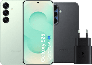 Samsung Galaxy S25 256GB Mint 5G + Accessoirepakket