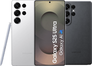 Samsung Galaxy S25 Ultra 1TB Wit 5G + Samsung Kindsuit Back Cover Zwart