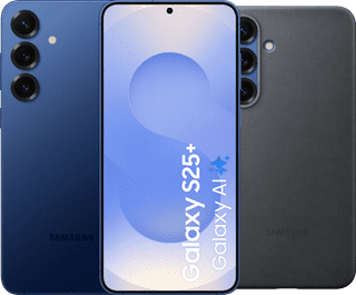 Samsung Galaxy S25 Plus 256GB Dark Blue 5G + Samsung Kindsuit Back Cover Black