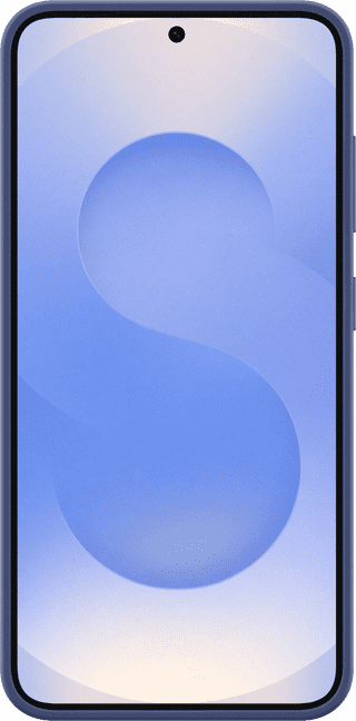 Samsung Galaxy S25 Siliconen Back Cover Blauw