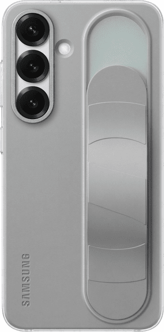 Samsung S25 Standing Grip Back Cover Gray