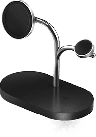 Samsung Trio Draadloze Oplader 15W Zwart met Qi2