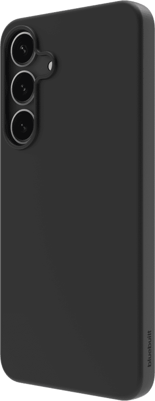 BlueBuilt Samsung Galaxy S25 Plus Back Cover Black + Screen Protector Glass