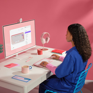 Logitech Pop Icon Keys Pink