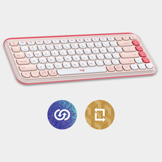 Logitech Pop Icon Keys Pink