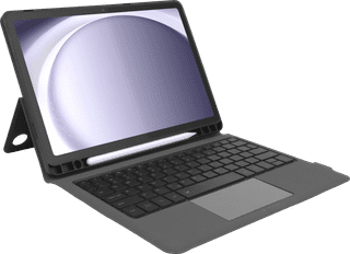 BlueBuilt Samsung Galaxy Tab A9 Plus Keyboard Cover QWERTY Black