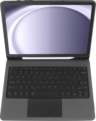 BlueBuilt Samsung Galaxy Tab A9 Plus Toetsenbord Hoes QWERTY Zwart