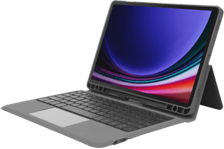 BlueBuilt Samsung Galaxy Tab S9/S9 FE/S10 FE/S10 Lite Toetsenbord Hoes QWERTY Zwart