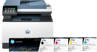 HP Color LaserJet 3302sdw + 1 set extra XL toners