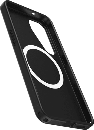 OtterBox Symmetry Samsung Galaxy S25 Back Cover met Magneet Zwart