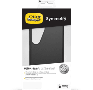 OtterBox Symmetry Samsung Galaxy S25 Back Cover met Magneet Zwart
