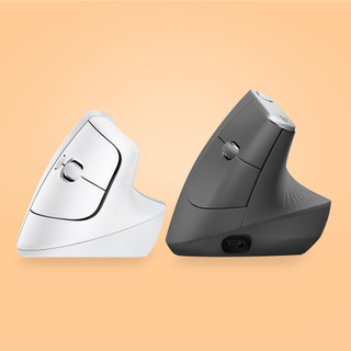 Logitech Lift Vertical Ergonomic Mouse White