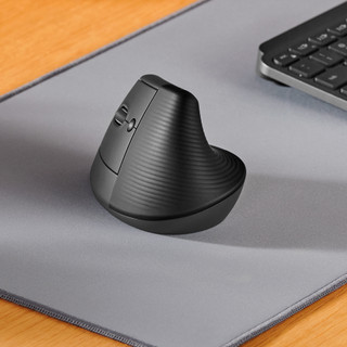 Logitech Lift Vertical Ergonomic Mouse Left-Handed Black