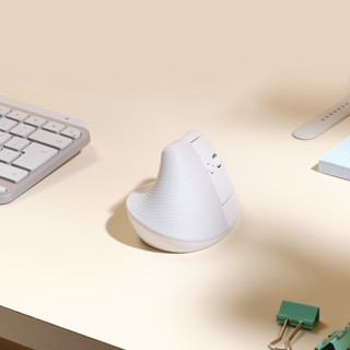 Logitech Lift for Mac Vertical Ergonomic Mouse White