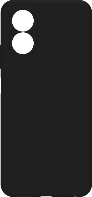 Just in Case Soft Design OPPO A38 4G/A18 4G Back Cover Black