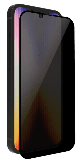 BlueBuilt Back Cover iPhone 17e/16e Transparent + Privacy Filter Screen Protector Glass Duo Pack