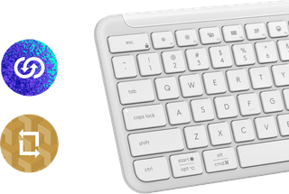 Logitech Signature Slim K950 Draadloos Toetsenbord Qwerty Wit