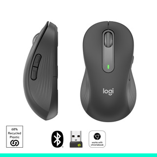 Logitech Signature M650 L Wireless Mouse Left-Handed Graphite