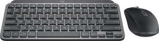 Logitech MX Keys Mini Draadloos Qwerty Grafiet + Logitech MX Anywhere 3S Compact Zwart