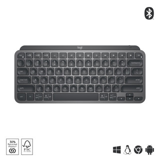 Logitech MX Keys Mini Draadloos Qwerty Grafiet + Logitech MX Anywhere 3S Compact Zwart
