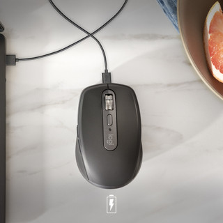Logitech MX Keys Mini Draadloos Qwerty Grafiet + Logitech MX Anywhere 3S Compact Zwart