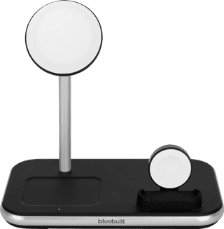 BlueBuilt 3-in-1 Draadloze Oplader met Qi2 15W Zwart