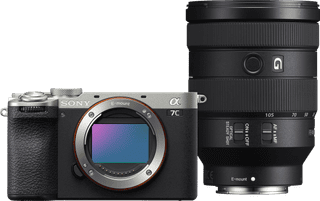 Sony A7C II Silver + 24-105mm f/4 G OSS