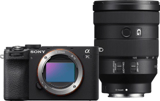 Sony A7C II Zwart + 24-105mm f/4 G OSS