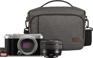 Fujifilm X-M5 Zilver Travel Kit