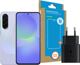 Samsung Galaxy A36 128GB Paars 5G + Basis Accessoirepakket