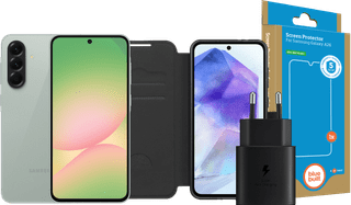 Samsung Galaxy A56 128GB Groen 5G + Compleet Accessoirepakket
