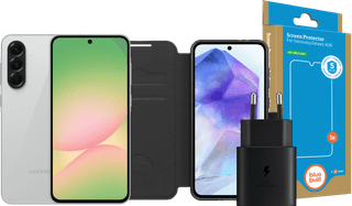 Samsung Galaxy A56 256GB Grijs 5G + Compleet Accessoirepakket