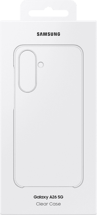 Samsung Galaxy A26 Soft Case Back Cover Transparant