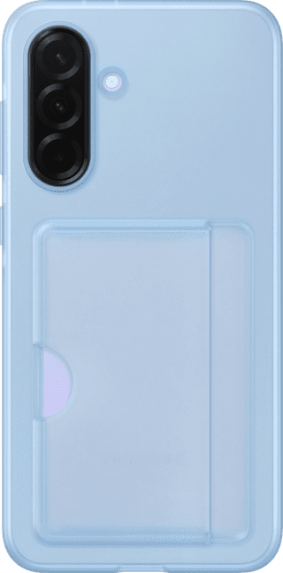 Samsung Galaxy A36 Card Slot Back Cover Blue