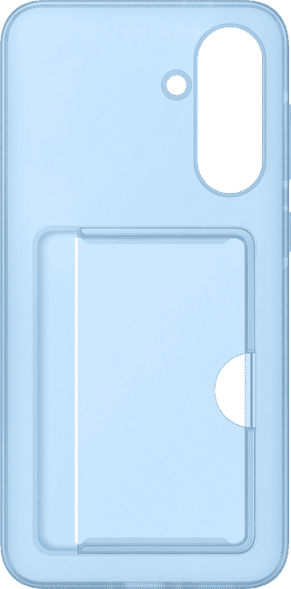 Samsung Galaxy A56 Card Slot Back Cover Blauw