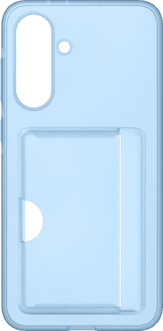 Samsung Galaxy A56 Card Slot Back Cover Blauw