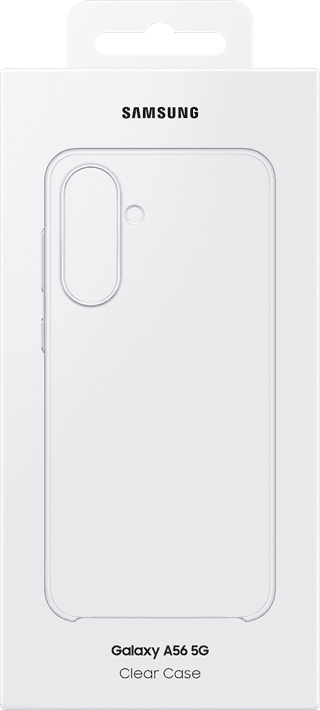 Samsung Galaxy A56 Soft Case Back Cover Transparent