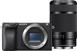 Sony Alpha A6400 + E PZ 16-50mm II + 55-210mm