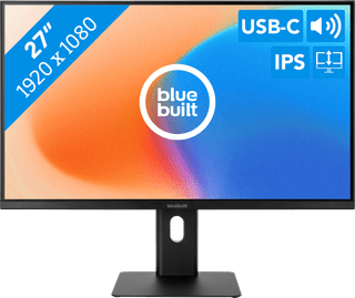BlueBuilt 27-inch Full HD Monitor with USB-C