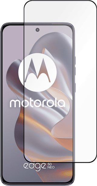 Just In Case Tempered Glass Motorola Edge 50 Neo Screenprotector Zwart