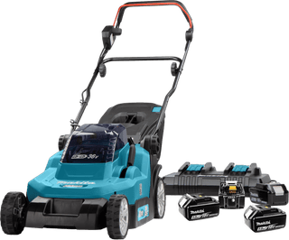 Makita DLM382PT2 5,0 Ah Accu (4x) Starterspakket