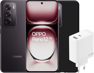 OPPO Reno12 256GB Black 5G + Accessory Pack
