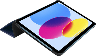 Just In Case Smart Tri-Fold Apple iPad (2025/2022) Book Case Blauw